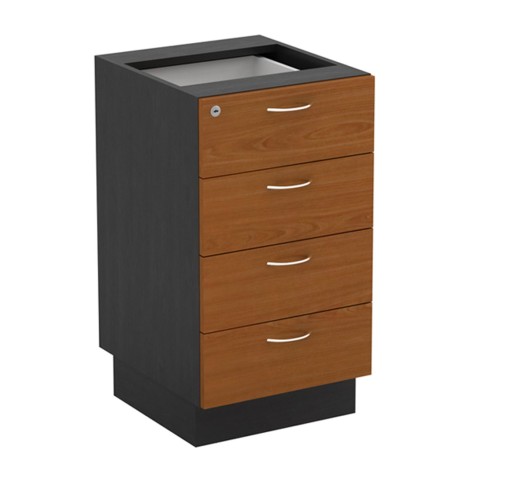 EXECUTIVE Συρταριέρα Επέκτασης Dark Grey - Cherry