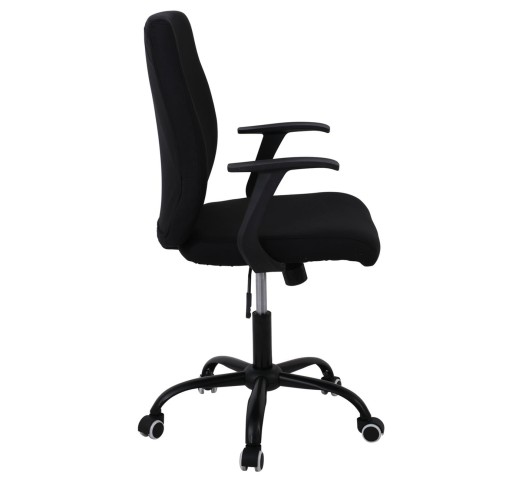 BF3900 Office Armchair Black/Black Fabric