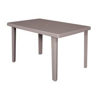 MARTE Τραπέζι 100x67cm Dining Κήπου - Βεράντας / PP Απόχρωση Tortora