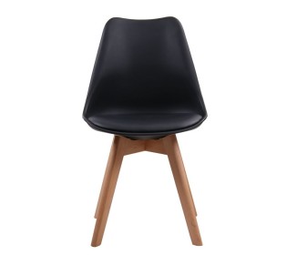 MARTIN Chair PP Black (assembled cushion)