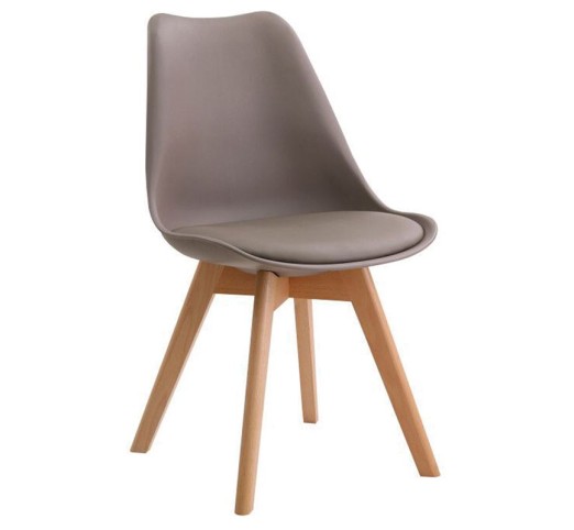 MARTIN Chair PP Sand Beige (assembled cushion)