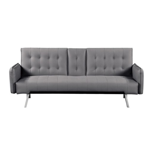 WELLS Sofabed Grey Pu