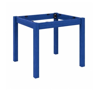 KAFENIOU Table Base 60x60cm / Impregnation Αniline Blue
