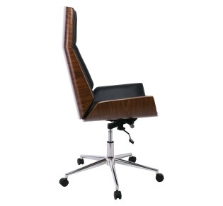BF9850 Manager Armchair Walnut / PU Black