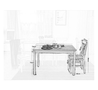 DAILY 5pcs Dining Set | e-epipla.com 2