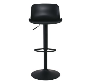 MOSS Bar Stool Metal/PP Black
