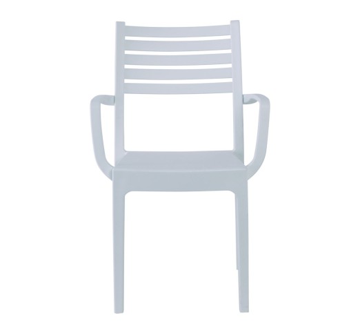 OLIMPIA Stackable Armchair PP-UV White