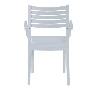 OLIMPIA Stackable Armchair PP-UV White