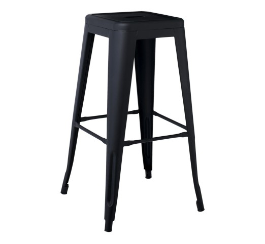 RELIX Bar Stool / Metal Black Matte