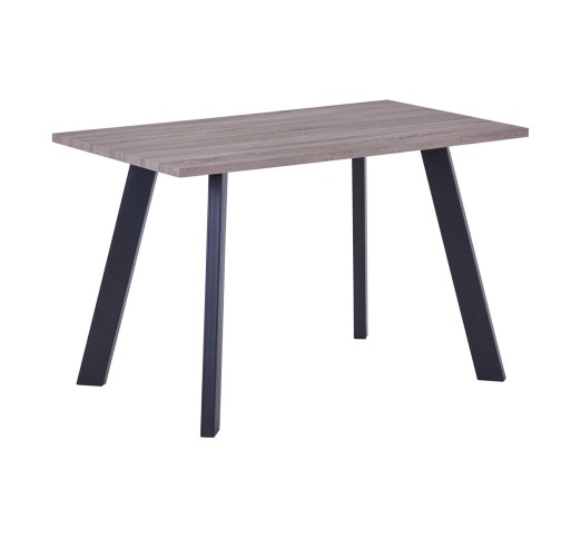 BAXTER Table 120x70cm Sonoma Oak - Black Paint