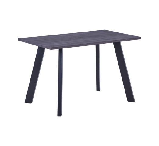 BAXTER Table 120x70cm Grey Walnut (Black Paint)