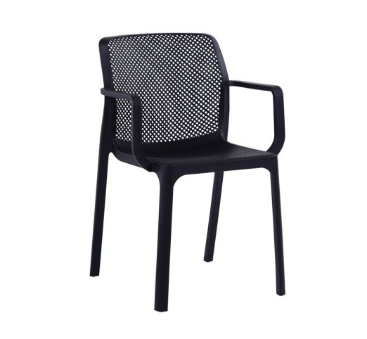 DORIAN PP-UV Armchair Black