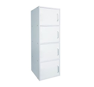 CLOSET Storage Cabinet 42x30x106 White