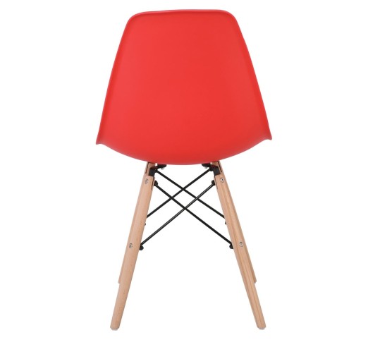 ART Wood Chair PP Red