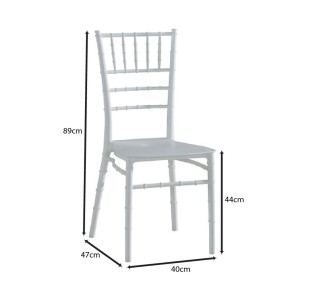 ILONA Chair-Pro Catering Stackable / PP - White