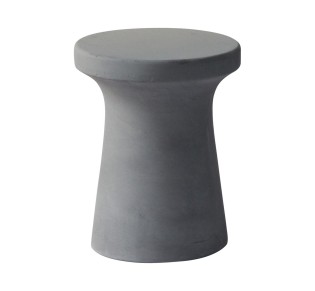 CONCRETE Σκαμπό Κήπου - Βεράντας Ø35cm / Cement - Grey 2
