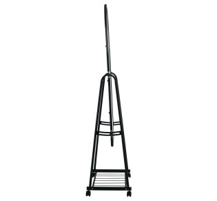 ROLLAND Small Floor Mirror Metal Black