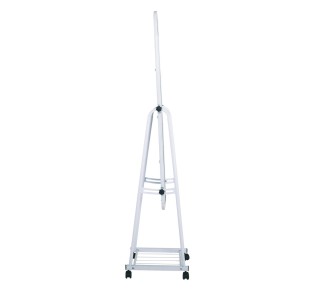 ROLLAND Small Floor Mirror Metal White