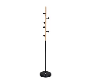 NORDIC Hanger - Coat Stand / Steel Black - Natural