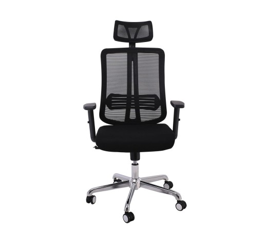 BF9500 Πολυθρόνα Γραφείου Διευθυντή Mesh Μαύρο, Μπράτσα up-down