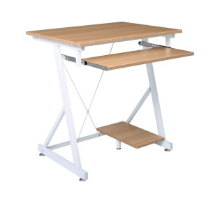 UNIT PC Metal Desk 70x55 White/Sonoma