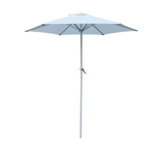 UMBRELLA D.200cm Alu White/Fabric White (w/o flaps)