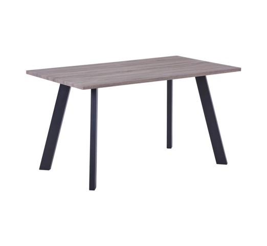 BAXTER Table 140x80cm Sonoma Oak (Black Paint)