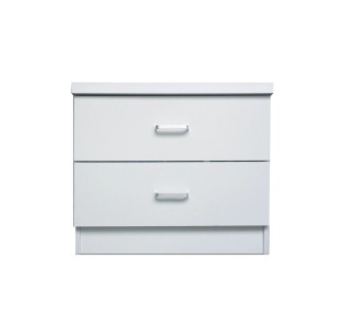 DECON Bedside 40x40x45 White