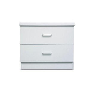 DECON Bedside 40x40x45 White 2