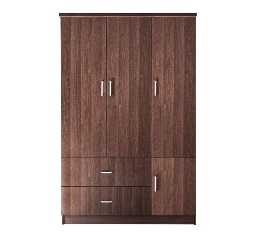 CLOSET Wardrobe 120x50x180cm Walnut