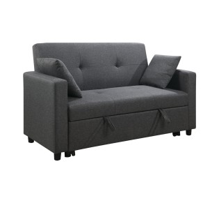 IMOLA Sofa 2-Seater Bed / Fabric Dark Grey 2