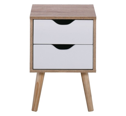 ALINA Bedside 29x29x44 Sonoma/White