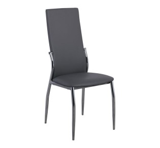FRESH Chair K/D Chromed Frame/Grey Pvc