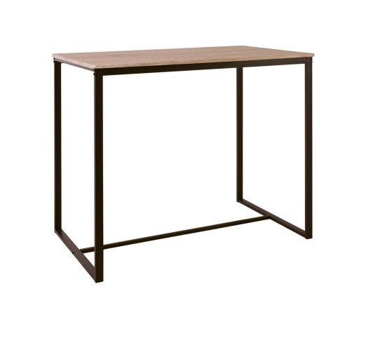 HENRY BAR Table 100x60cm Metal D.Brown/Sonoma