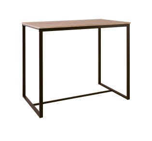 HENRY BAR Table 100x60cm Metal D.Brown/Sonoma
