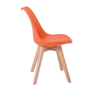 MARTIN Chair PP Orange (assembled cushion)