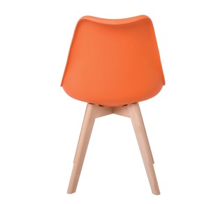MARTIN Chair PP Orange (assembled cushion)