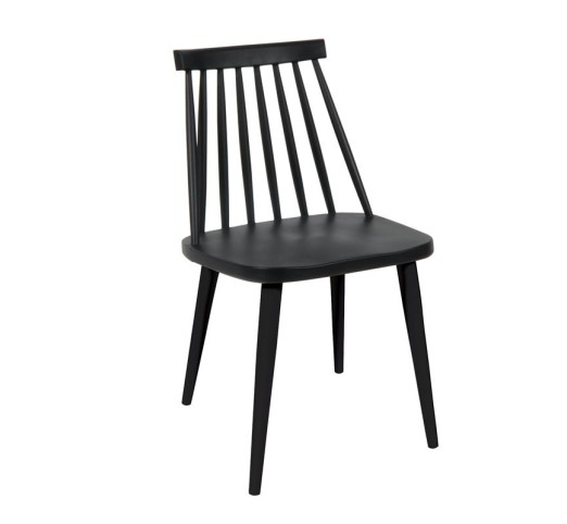 LAVIDA Chair Metal/PP Full Black
