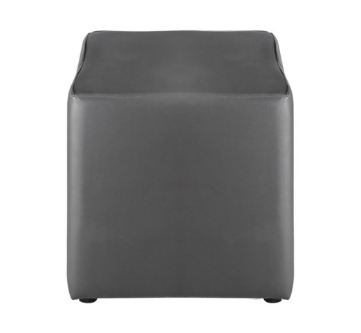 CLUB Stool Pu Grey 37x37x42