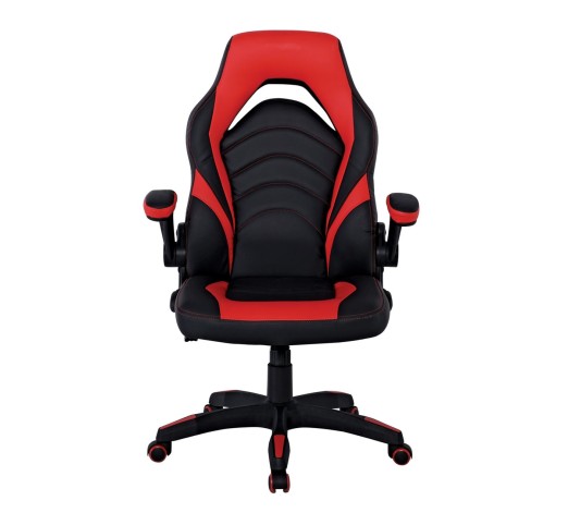 BF7800 Bucket Manager Armchair Pu Black/Red