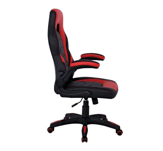 BF7800 Bucket Manager Armchair Pu Black/Red