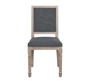 JAMESON Square Chair Decape/Fabric Grey