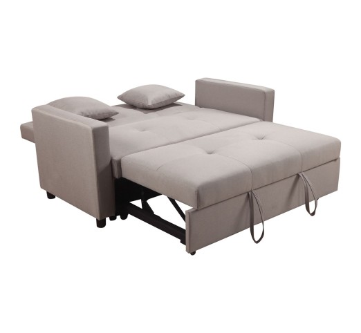 IMOLA Sofa 2-Seater - Bed / Fabric Cappuccino