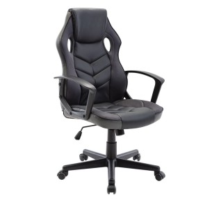 BF7700 Gaming Πολυθρόνα Mesh, Pu Μαύρο - Γκρι