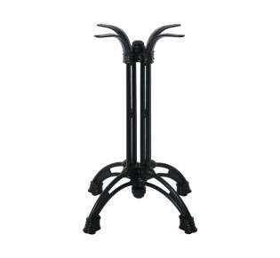 CAST IRON Base 4-Legged (heavy duty) Black