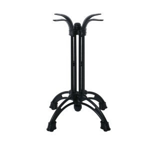 CAST IRON Base 4-Legged (heavy duty) Black