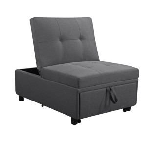 IMOLA Chair-Bed / Fabric Dark Grey 2
