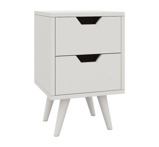 ALINA Bedside 29x29x44 White
