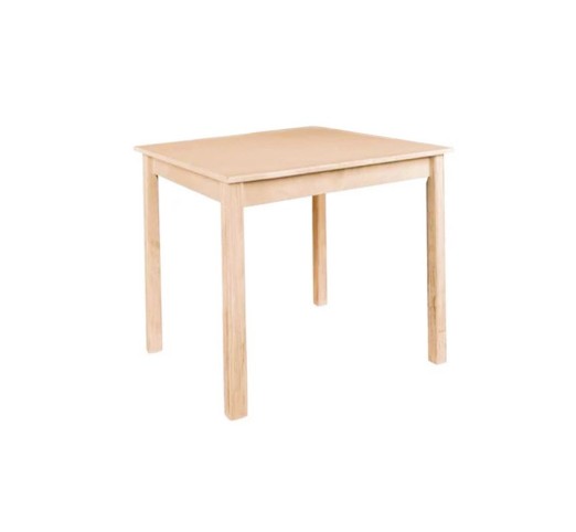Ταβέρνας Τραπέζι Λυόμενο 70x70cm / Οξιά Κόντρα Πλακέ - Άβαφο