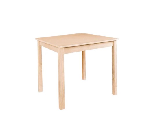 Ταβέρνας Τραπέζι Λυόμενο 70x70cm / Οξιά Κόντρα Πλακέ - Άβαφο